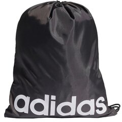 Сумка для обуви adidas Linear Gymsack, черная, GN1923, спортивная цена и информация | Школьные рюкзаки, спортивные сумки | 220.lv