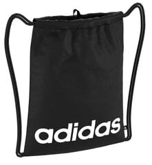 Сумка для обуви adidas Linear Gymsack, черная, GN1923, спортивная цена и информация | Школьные рюкзаки, спортивные сумки | 220.lv