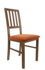 Ēdamistabas krēsls BRW Aren, brūns/oranžs cena un informācija | Virtuves un ēdamistabas krēsli | 220.lv