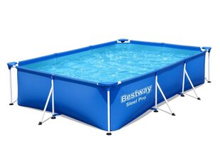 Каркасный бассейн 300x201x66см Deluxe 3 в 1 BESTWAY цена и информация | Бассейны | 220.lv