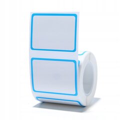 NIIMBOT Etiķetes RFID uzlīmes 40*30mm FRAME BLUE 230gab B Series Original cena un informācija | Burtnīcas un papīra preces | 220.lv