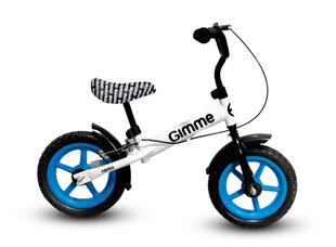 GIMMIK Skriešanas velosipēds ar bremzēm Nemo 11" blue 3+ KidsPro cena un informācija | Velosipēdi | 220.lv