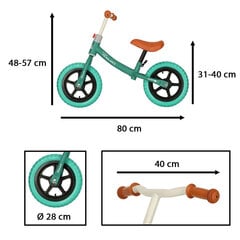 Бирюзовый кроссовый велосипед Trike Fix Balance  KidsPro цена и информация | Велосипеды | 220.lv