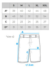 Šorti vīriešu Ombre OM-SRSK-0150 cena un informācija | Vīriešu šorti | 220.lv