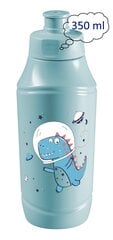 Velosipēda ūdens pudele Dinosaur 350ml cena un informācija | Ūdens pudeles | 220.lv