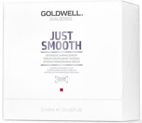 Goldwell Dualsenses Just Smooth Intensīvs kondicionējošs serums pret sprogas izlīdzinošs serums 12 x 18 ml cena un informācija | Šampūni | 220.lv