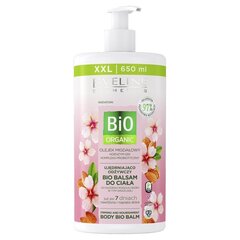 Укрепляющий и питательный биобальзам для тела для всех типов кожи Eveline Cosmetics Bio Миндальное масло, 650 мл цена и информация | Антицеллюлитные кремы, средства для упругости кожи | 220.lv