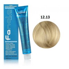 Fanola Colouring Cream profesionāla permanentā matu krāsa 12.13 100 ml cena un informācija | Matu krāsas | 220.lv
