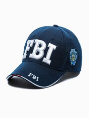 vīriešu cepure h115 - tumši zila cena un informācija | Vīriešu cepures, šalles, cimdi | 220.lv