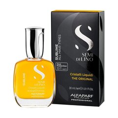 Alfaparf Milano Semi Di Lino Sublime Cristalli Liquidi Oriģinālā eļļa maigumam un spīdumam 30 ml cena un informācija | Kosmētika matu stiprināšanai | 220.lv