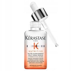 Kérastase Nutritive Nutri-Supplement serums šķelto galu dziedēšanai 50 ml cena un informācija | Matu uzlabošanai | 220.lv