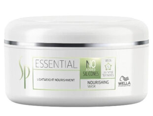 Wella Professionals SP Essential Nourishing Mask barojoša maska visiem matu tipiem 150 ml cena un informācija | Šampūni | 220.lv