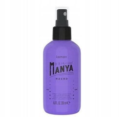 Kemon Hair Manya Macro Volumizing Spray veidošanas aerosols apjomam 200 ml cena un informācija | Matu veidošanas līdzekļi | 220.lv