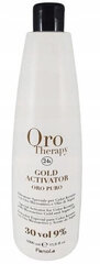 Fanola Oro Therapy 24k Gold Activator Oro Puro attīstošā emulsija visiem matu tipiem 9% 30 Vol. 1000 ml cena un informācija | Matu krāsas | 220.lv