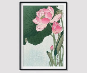Ziedoši lotosa ziedi cena un informācija | Gleznas | 220.lv