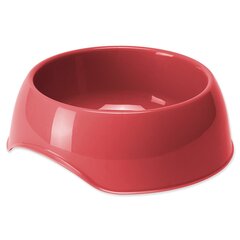 Bļoda dzīvniekiem, plastmasa : Dog Fantasy Plastic Bowl, red, 23.5cm, 1300ml cena un informācija | Bļodas, kastes pārtikas | 220.lv