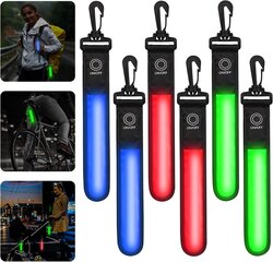 Delamiya Pack of 6 LED mirgojošās gaismas skolas soma cena un informācija | Citas fitnesa preces | 220.lv