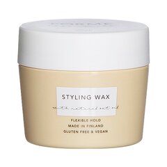 Matu vasks ar elastīgu fiksāciju Forme Styling Wax 50 ml cena un informācija | Matu veidošanas līdzekļi | 220.lv