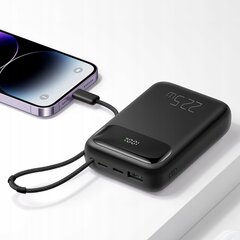 MCDODO POWERBANK 10000MAH С ДИСПЛЕЕМ USB USB-C 22.5W + КАБЕЛЬ LIGHTNING цена и информация | Зарядные устройства Power bank | 220.lv