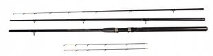 HOKKAIDO GENESIS FEEDER ROD 3.9M 100-120G METHOD MIX CARBON цена и информация | Удочки, подставки и держатели | 220.lv