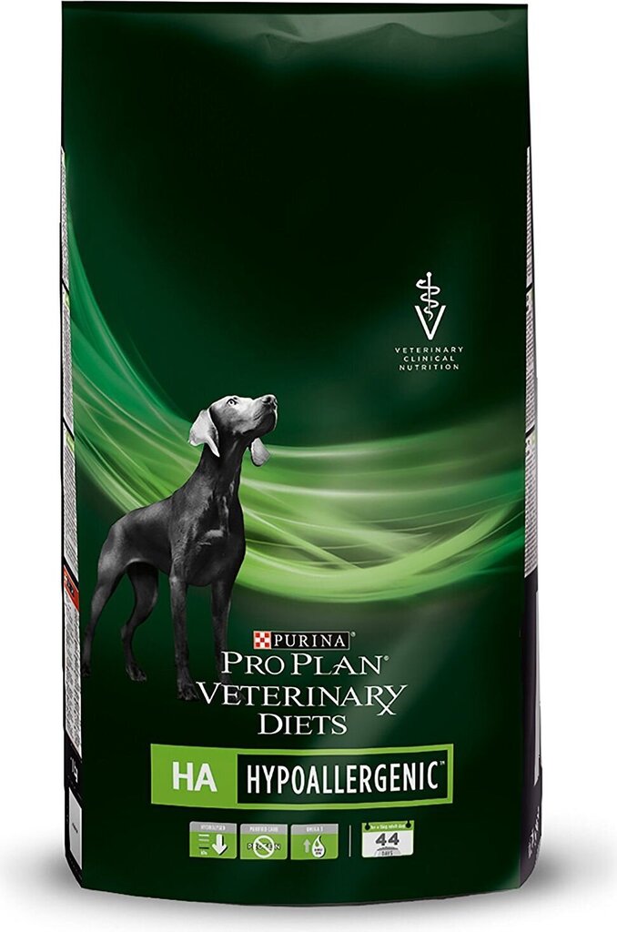 Purina Pro Plan Veterinary Diets Canine HA Hypoallergenic, 11 kg цена и информация | Sausā barība suņiem | 220.lv