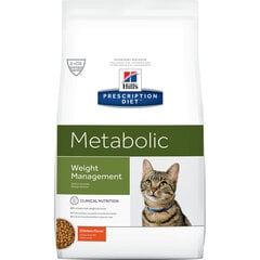 Hill's PD Metabolis ar mājputnu gaļu, 1,5 kg cena un informācija | Sausā barība kaķiem | 220.lv