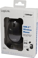 LogiLink ID0160, черный цена и информация | Мыши | 220.lv