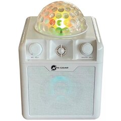 N-Gear Block Disco Block 410 White цена и информация | Аудиоколонки | 220.lv