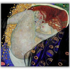 Reprodukcija Danae, Gustav Klimt cena un informācija | Gleznas | 220.lv