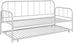 Кровать Notio Living 90x200 см, белая цена и информация | Кровати | 220.lv