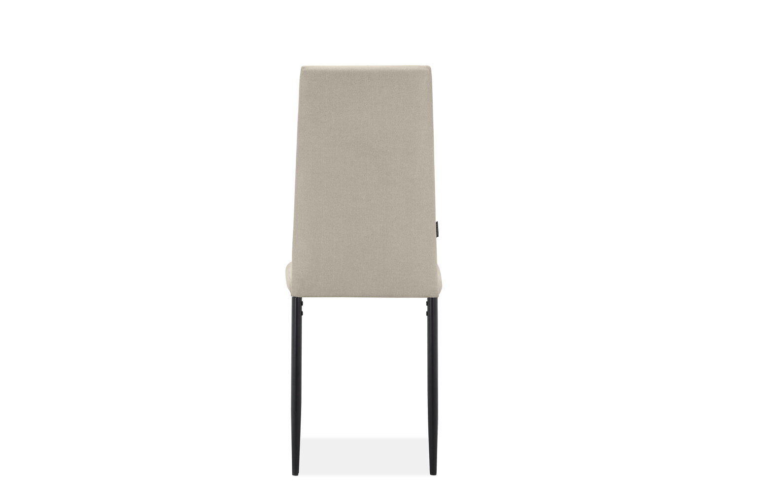2 ēdamistabas krēslu komplekts Loft24 Becca, balts cena un informācija | Virtuves un ēdamistabas krēsli | 220.lv