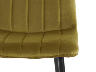 Комплект из 2 обеденных стульев Loft24 Bodo, зеленый цвет цена и информация | Стулья для кухни и столовой | 220.lv