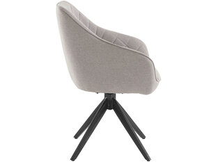 Комплект из 2-х стульев для столовой Loft24 Jamie, серый цена и информация | Стулья для кухни и столовой | 220.lv