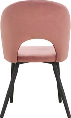 Комплект из 2-х стульев для столовой Loft24 Nancy, розовый цена и информация | Стулья для кухни и столовой | 220.lv