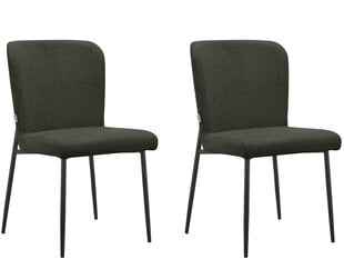 Комплект из 2-х стульев для столовой Loft24 Oita, серый цена и информация | Стулья для кухни и столовой | 220.lv