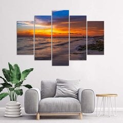 Piecu daļu reprodukcija Sunset on the Beach цена и информация | Картины | 220.lv