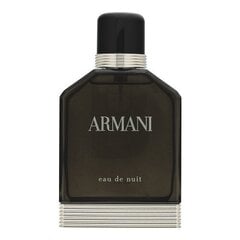 Tualetes ūdens Giorgio Armani Eau de Nuit pour Homme EDT vīriešiem, 100 ml cena un informācija | Vīriešu smaržas | 220.lv