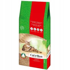 Cat's Best Bouncy Natural Sawdust Cat Litter Eco Original Plus, 40 л цена и информация | Наполнители для кошачьих туалетов | 220.lv