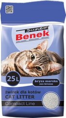 Super Benek Compact pakaiši, 25 l cena un informācija | Kaķu smiltis, pakaiši | 220.lv