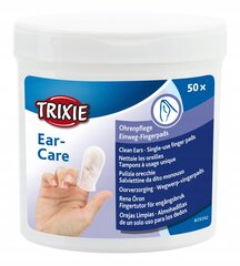 Trixie Ear Cleaner, 50 шт. цена и информация | Средства по уходу за животными | 220.lv