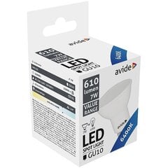 Spuldze LED Avide 7W GU10 6400K cena un informācija | Spuldzes | 220.lv