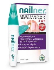 Naglu kopšanas līdzeklis Nailner 2in1, 4 ml cena un informācija | Nagu lakas, stiprinātāji | 220.lv