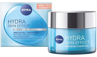 Nivea, Hydra Skin Effect Wake-up, Sejas mazgāšanas gēls, 50ml (VĀCU PRODUKTS) cena un informācija | Sejas krēmi | 220.lv