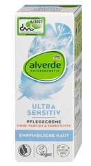 Krēms jutīgai ādai Alverde Ultra Sensitiv, 50 ml cena un informācija | Ķermeņa krēmi, losjoni | 220.lv