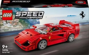 76934 LEGO® Speed Champions Суперавтомобиль Ferrari F40 цена и информация | Конструкторы и кубики | 220.lv