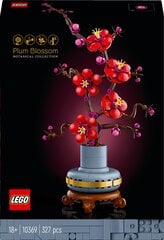 10369 LEGO® Botanical Collection Plūmes zieds, 327 d. cena un informācija | Konstruktori | 220.lv