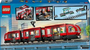 60423 LEGO® City Pilsētas tramvajs un stacija, 811 d. cena un informācija | Konstruktori | 220.lv