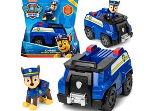 PAW Patruļas policijas automašīna ar Čeisa figūru cena un informācija | Rotaļlietas zēniem | 220.lv