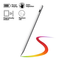 iLike SL3 Active NIB Stylus irbulis ar augstu jūtību 1.4mm smalks priekš Apple iPad / iPhone Palm Rejection Balta cena un informācija | Smart ierīces un piederumi | 220.lv