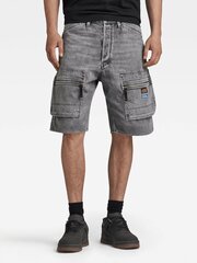 Джинсовые шорты G-STAR Denim Cargo Loose Grey D24442 D537 G324 560023272 цена и информация | Мужские шорты | 220.lv